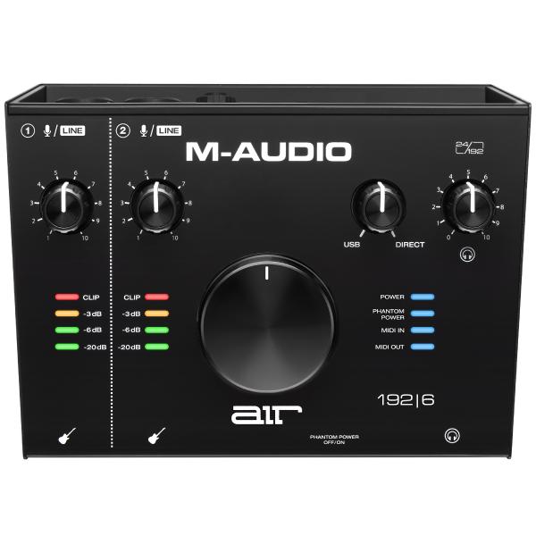 Аудиоинтерфейс M-Audio AIR 192/6 аудиоинтерфейс fluid audio sri 2