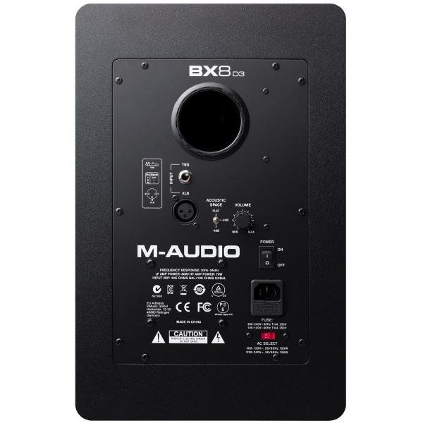 Студийный монитор M-Audio BX8 D3 Black - фото 2