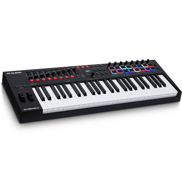 MIDI-клавиатура M-Audio Oxygen Pro 49 Black - фото 2