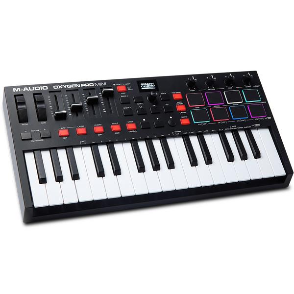 MIDI-клавиатура M-Audio Oxygen Pro Mini Black - фото 2