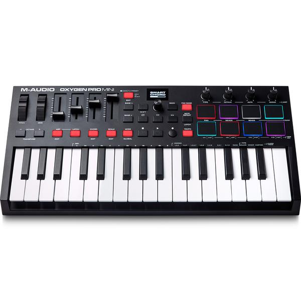 MIDI-клавиатура M-Audio Oxygen Pro Mini Black - фото 3