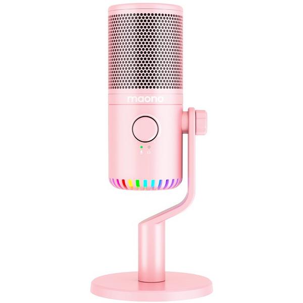 USB-микрофон Maono DM30 Pink - фото 2