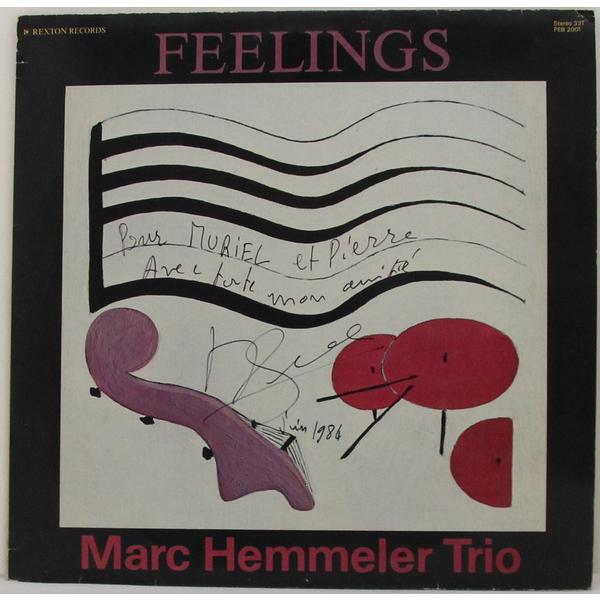 Винтажная виниловая пластинка MARC HEMMELER TRIO - FEELINGS