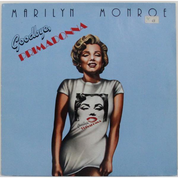 Винтажная виниловая пластинка MARILYN MONROE - GOODBYE PRIMADONNA