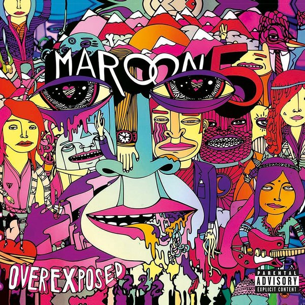 Maroon 5 Maroon 5 - Overexposed maroon 5 maroon 5 jordi limited deluxe colour
