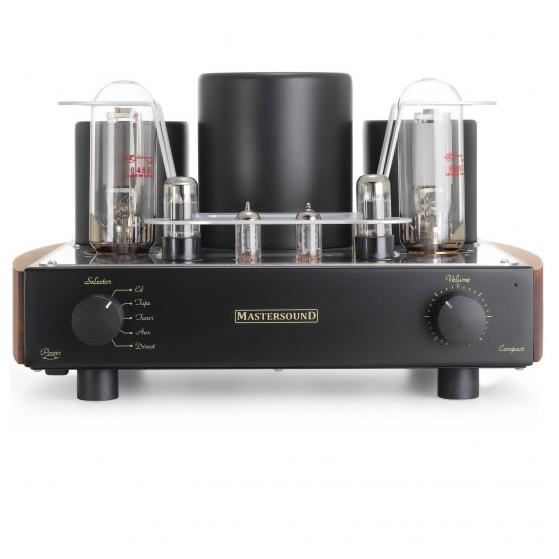 

Ламповый стереоусилитель MastersounD, Compact 845 Black/Wood