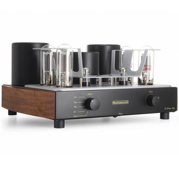 

Ламповый стереоусилитель MastersounD, Evolution 845 Black/Wood