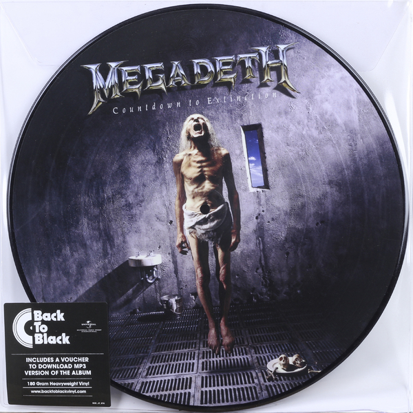 Countdown to extinction megadeth. Пластинка Megadeth. Megadeth Countdown to Extinction. Megadeth Countdown to Extinction альбом.