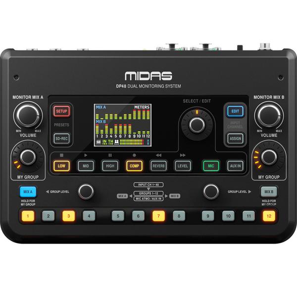 Цифровой микшерный пульт Midas Мониторный микшер DP48, Профессиональное аудио, Цифровой микшерный пульт