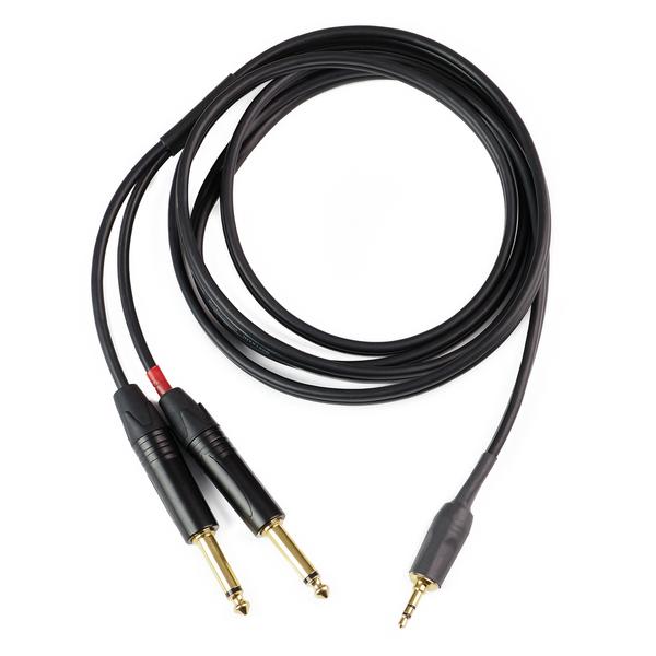 Кабель miniJack-2Jack PRO 1.0 m
