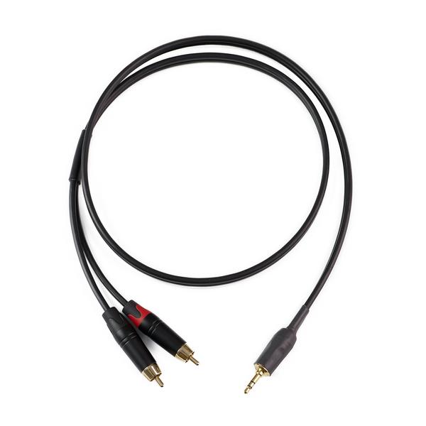 Кабель miniJack-2RCA Onetech PRO 5.0 m (RT)
