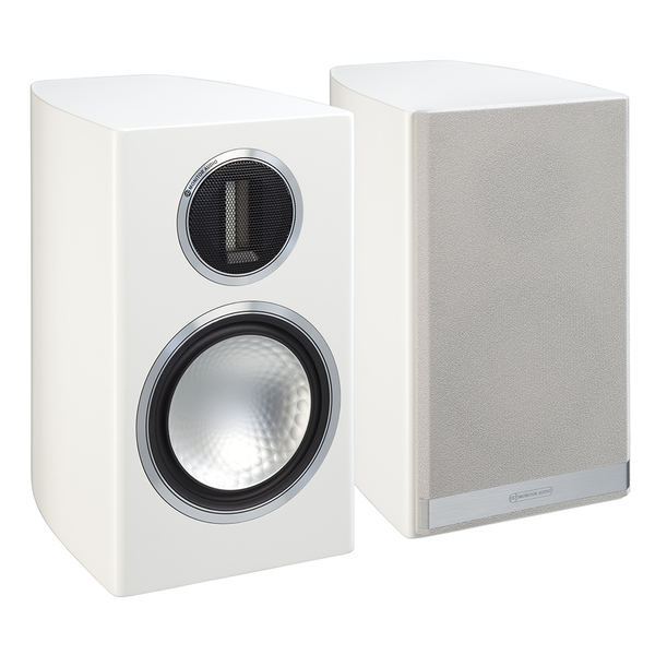 Полочная акустика Monitor Audio Gold 100 Piano White напольная акустика monitor audio gold 200 piano white