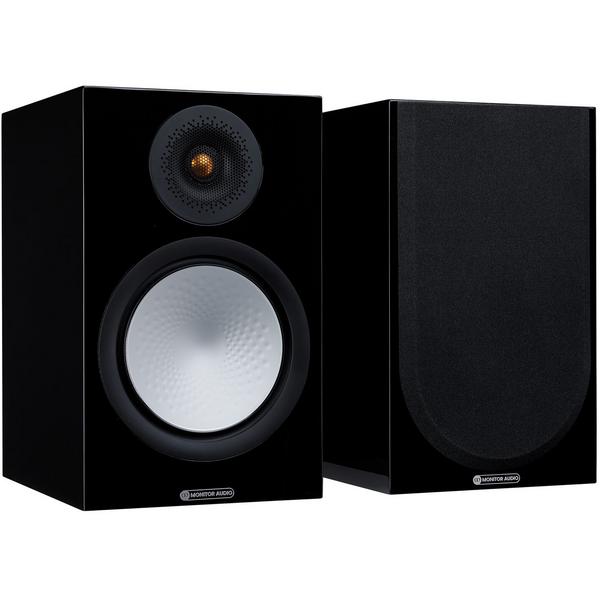 Полочная акустика Monitor Audio Silver 100 7G Black Gloss, Акустические системы, Полочная акустика