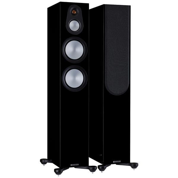 Напольная акустика Monitor Audio Silver 300 7G Black Gloss, Акустические системы, Напольная акустика
