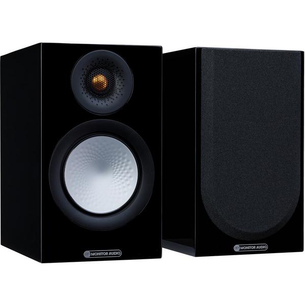 цена Полочная акустика Monitor Audio Silver 50 7G Black Gloss