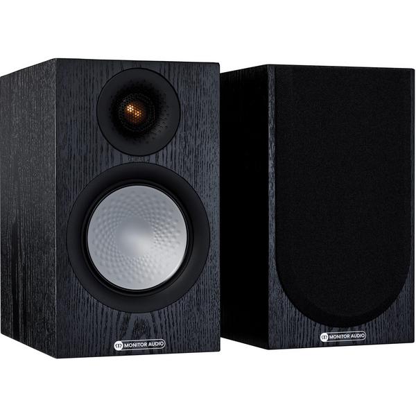 цена Полочная акустика Monitor Audio Silver 50 7G Black Oak