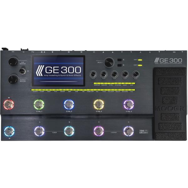 Гитарный процессор Mooer GE300 scs rv 10 reverberator педаль эффектов yerasov