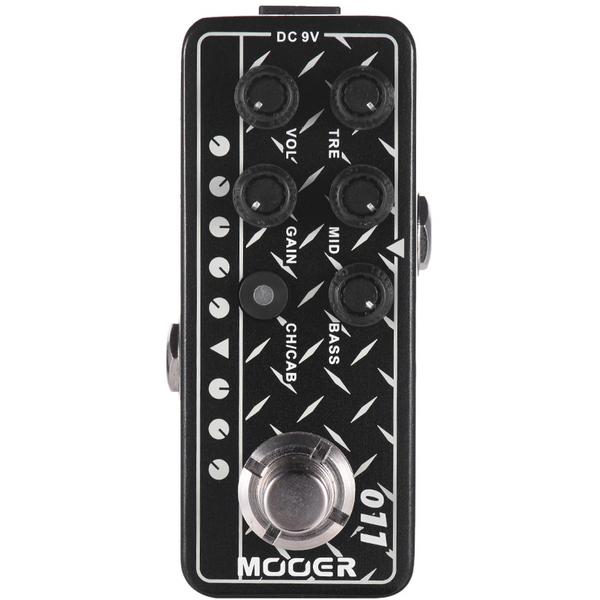 футсвич для усилителя hughes Гитарный предусилитель Mooer M011 Cali-Dual