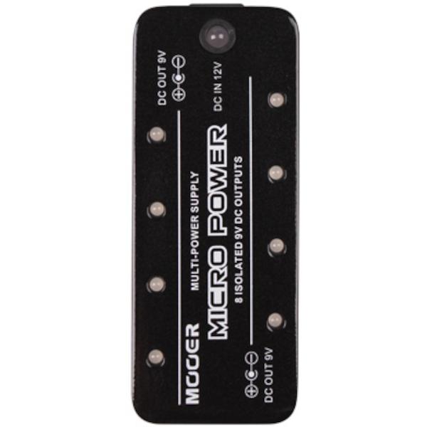 Адаптер питания Mooer Micro Power адаптер питания для педалей эффектов 9в 500ма nux