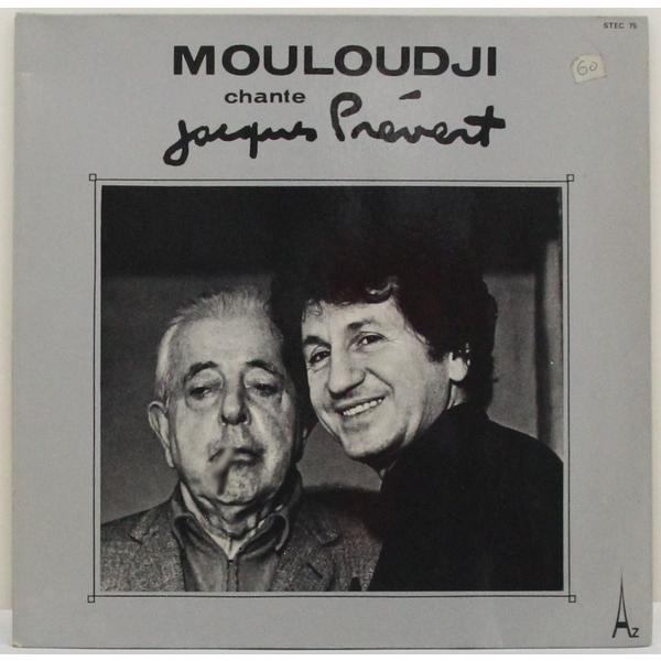 Винтажная виниловая пластинка MOULOUDJI CHANTE PREVERT (MOULOUDJI)