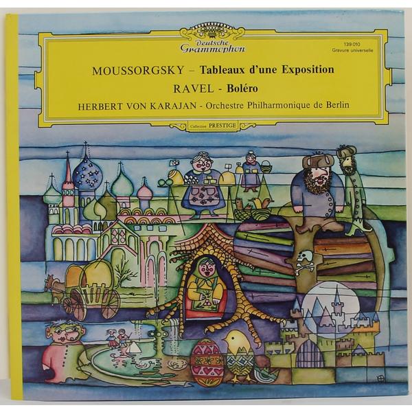 

Винтажная виниловая пластинка MOUSSORGSKY - TABLEAUX D'UNE EXPOSITION; RAVEL - BOLERO (ORCHESTRE PHILHARMONIQUE DE BERLIN)