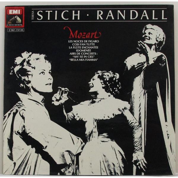 Винтажная виниловая пластинка MOZART - AIRS D/'OPERAS ET DE CONCERT (TERESA STICH-RANDALL)