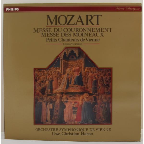 Винтажная виниловая пластинка MOZART - MESSE DU COURONNEMENT, INTER NATOS MULIERUM, MESSE DES MOINEAUX