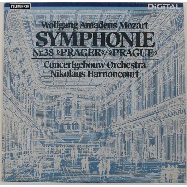Винтажная виниловая пластинка MOZART - SYMPHONIE № 38 "PRAGER" (NIKOLAUS HARNONCOURT)