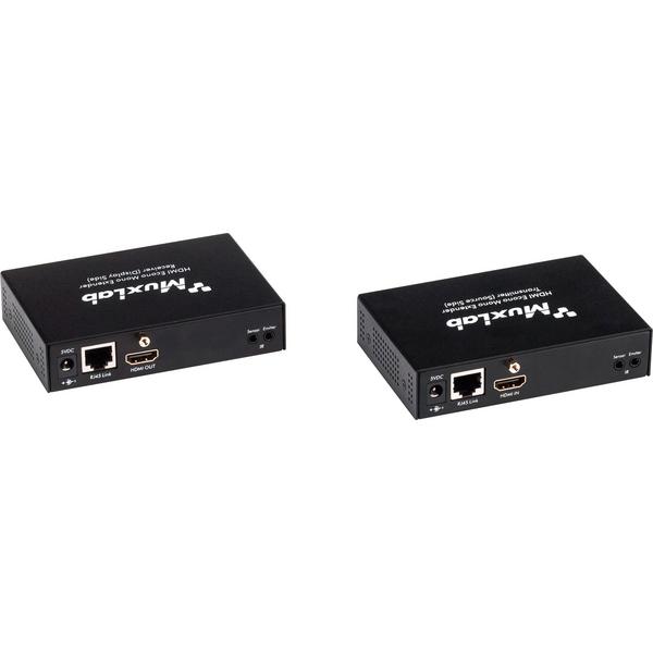 HDMI-удлинитель MuxLab Приемник и передатчик HDMI-сигнала  HDBT 500451 - фото 2