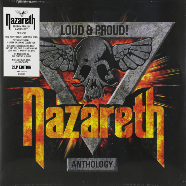 Nazareth Nazareth - Loud Proud! Anthology (2 Lp, Colour) (уценённый Товар) nazareth nazareth tattooed on my brain only in russia limited colour 2 lp 180 gr