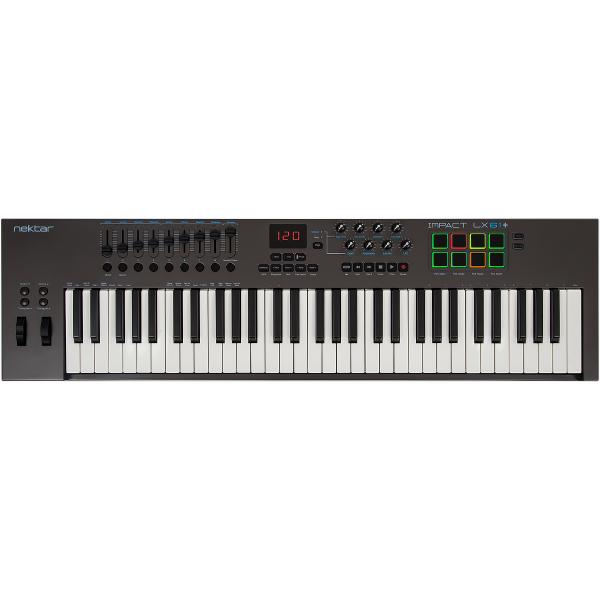MIDI-клавиатура Nektar Impact LX61+, Профессиональное аудио, MIDI-клавиатура