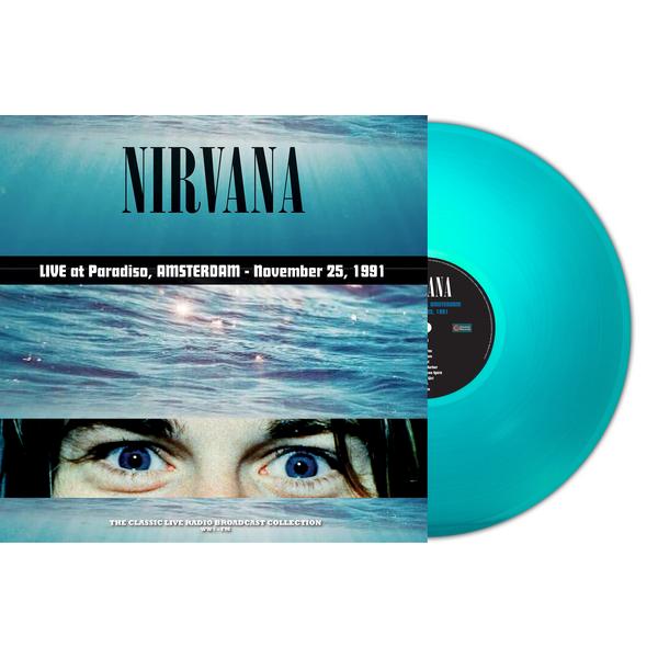 цена Nirvana Nirvana - Live At Paradiso, Amsterdam 1991 (colour Turquoise)