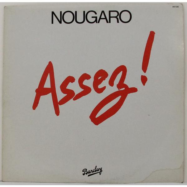 Винтажная виниловая пластинка NOUGARO - ASSEZ !
