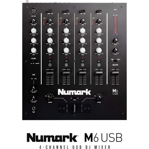 DJ микшерный пульт Numark M6 USB - фото 2