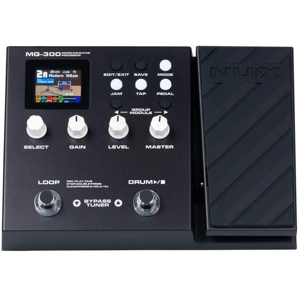 Гитарный процессор NUX MG-300 коробка для переключателя rowin lef 330 aby педаль для гитары селектор линий аудио канал swith комбинированная педаль для создания эффектов аксес