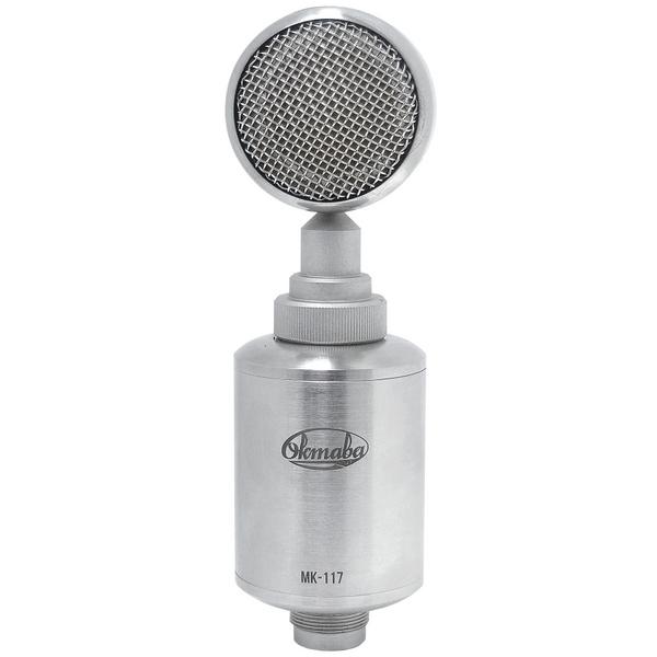 Студийный микрофон Октава МК-117 Matte Nickel (в деревянном футляре) цена и фото