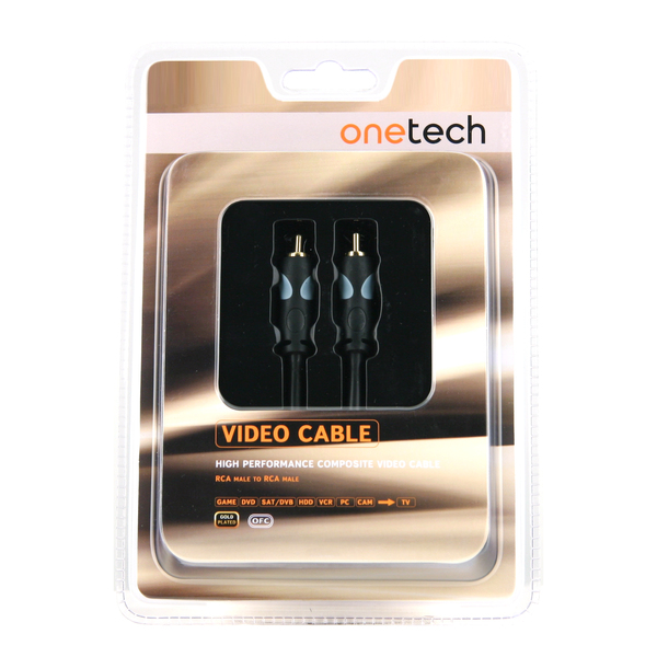 Кабель Onetech видео композитный  VCO4003 3 m - фото 2