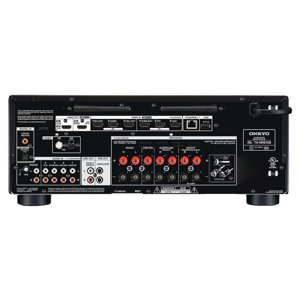 AV-ресивер Onkyo TX-NR6100 Black - фото 4