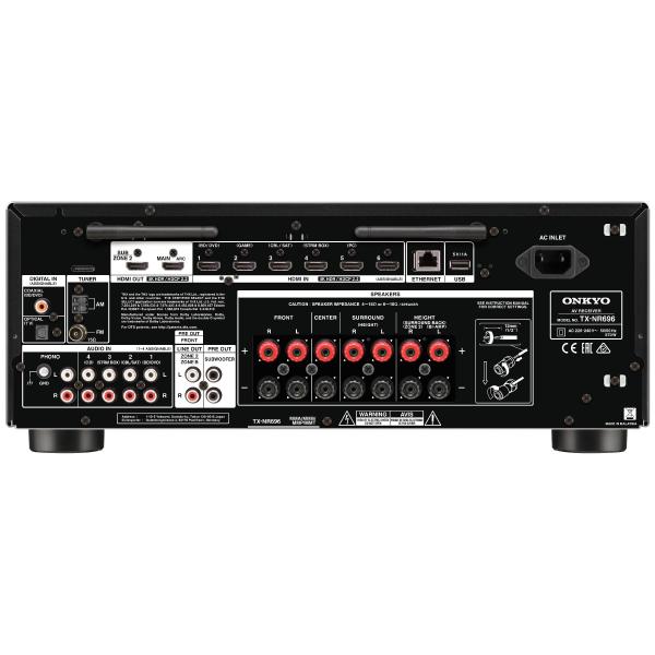 AV-ресивер Onkyo TX-NR696 Black - фото 4