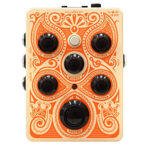 цена Гитарный предусилитель Orange Acoustic Pedal