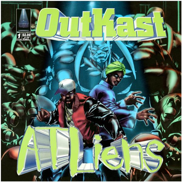outkast atliens 25th anniversary deluxe edition 4lp щетка для lp brush it набор Outkast Outkast - Atliens (box Set, 4 LP)