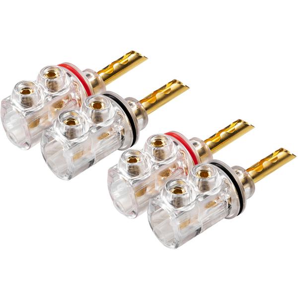 

Разъем акустический типа "банан" Phaze Audio, SpPlug 8 mm (4 шт.)