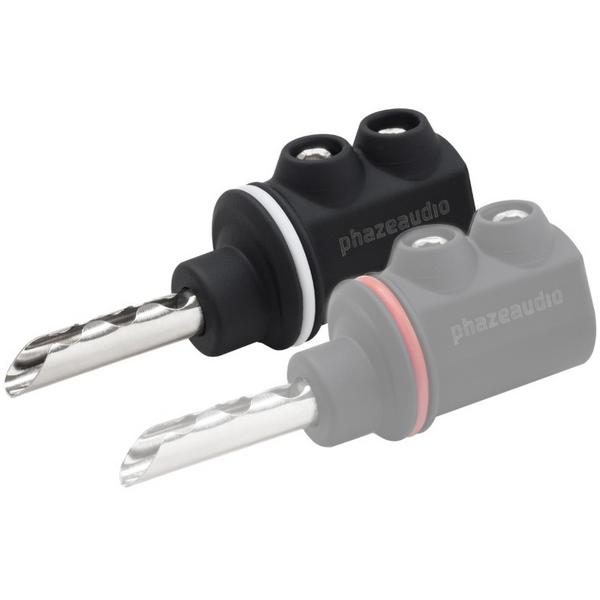 

Разъем акустический типа "банан" Phaze Audio, SpPlug RO 8 mm Black/White