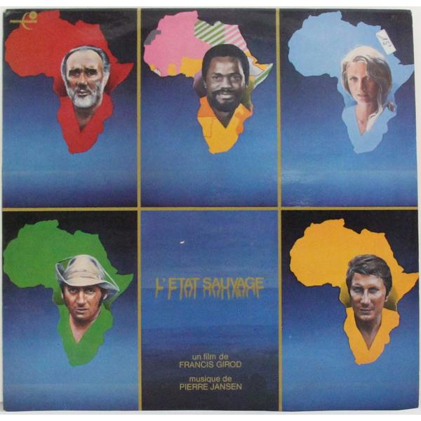 Винтажная виниловая пластинка PIERRE JANSEN - L'ETAT SAUVAGE (уценённый товар)