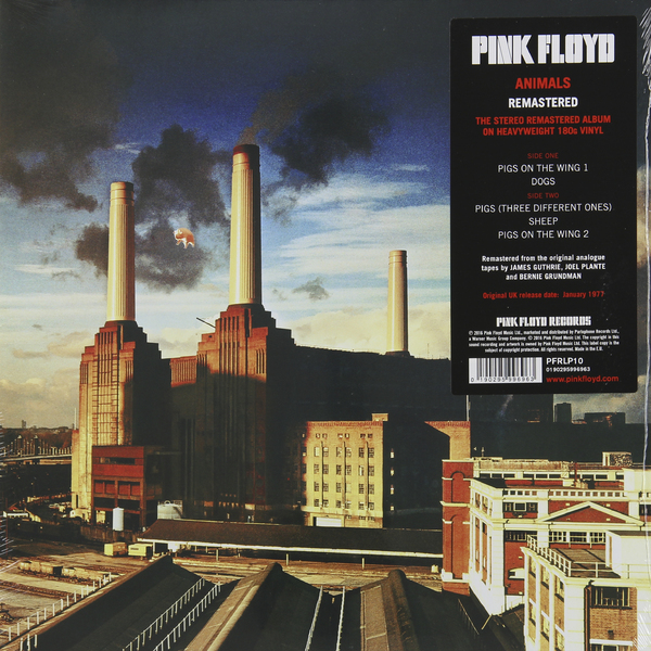 Pink Floyd Pink Floyd - Animals (180 Gr) (уценённый Товар) pink floyd – animals 2018 remix edition lp