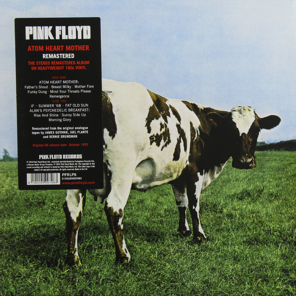 pink floyd records pink floyd atom heart mother виниловая пластинка Pink Floyd Pink Floyd - Atom Heart Mother (180 Gr)