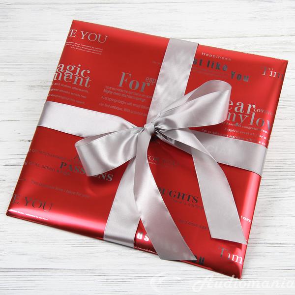 Подарочная упаковка виниловых пластинок Audiomania Подарочная упаковка виниловой пластинки MODERN STYLE. RED, Подарки для любителей музыки, Подарочная упаковка виниловых пластинок