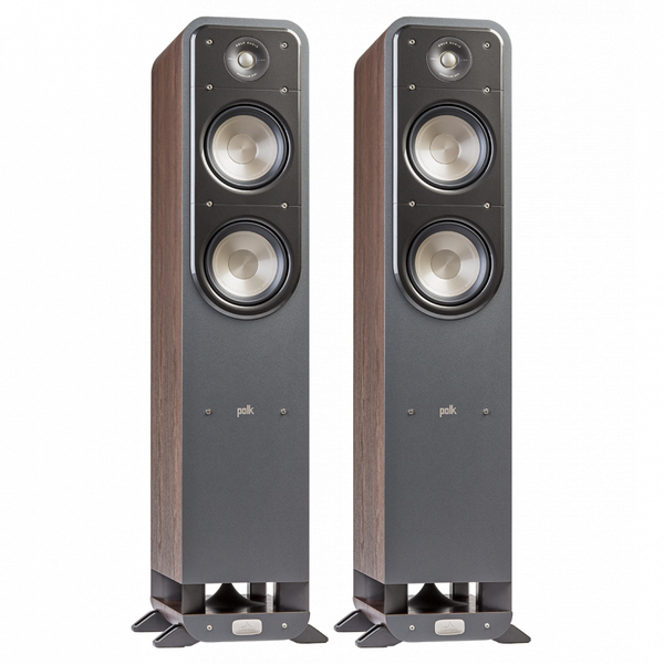 Напольная акустика Polk Audio S55 Walnut центральный громкоговоритель polk audio s30 walnut