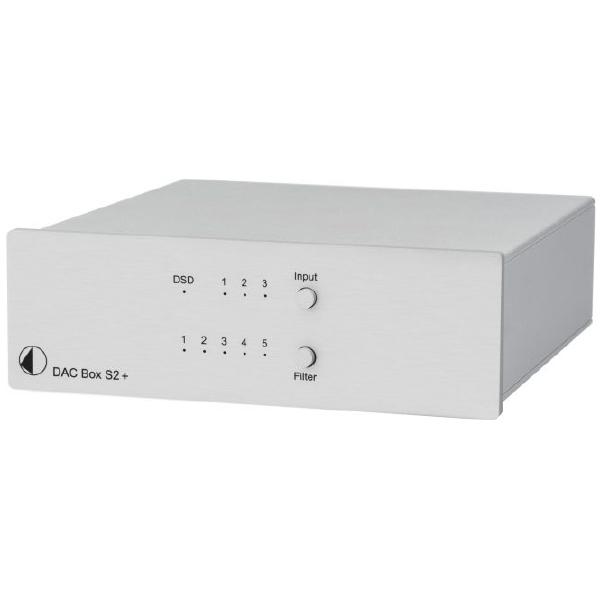 Внешний ЦАП Pro-Ject DAC Box S2+ Silver цап pro ject dac box e белый
