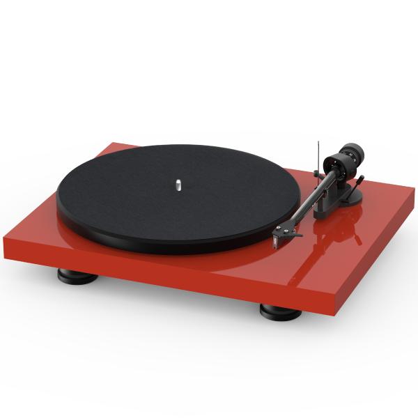 Виниловый проигрыватель Pro-Ject Debut Carbon EVO High Gloss Red (2M-Red) виниловый проигрыватель pro ject a2 black 2m red